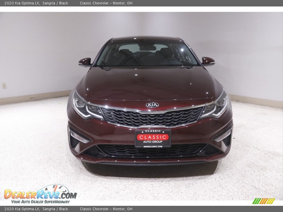 2020 Kia Optima LX Sangria / Black Photo #2