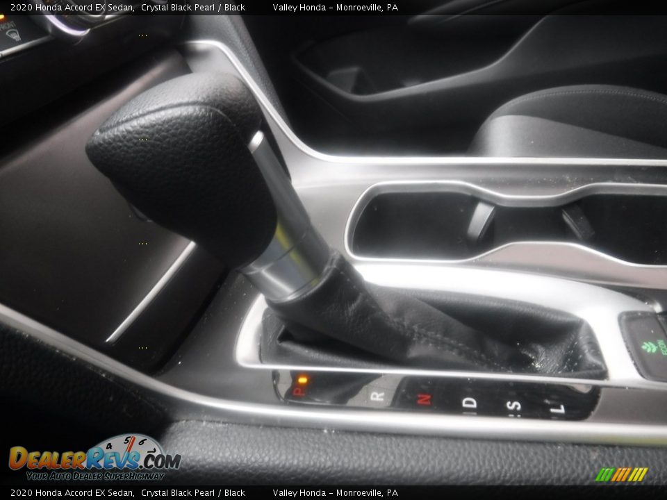 2020 Honda Accord EX Sedan Crystal Black Pearl / Black Photo #16
