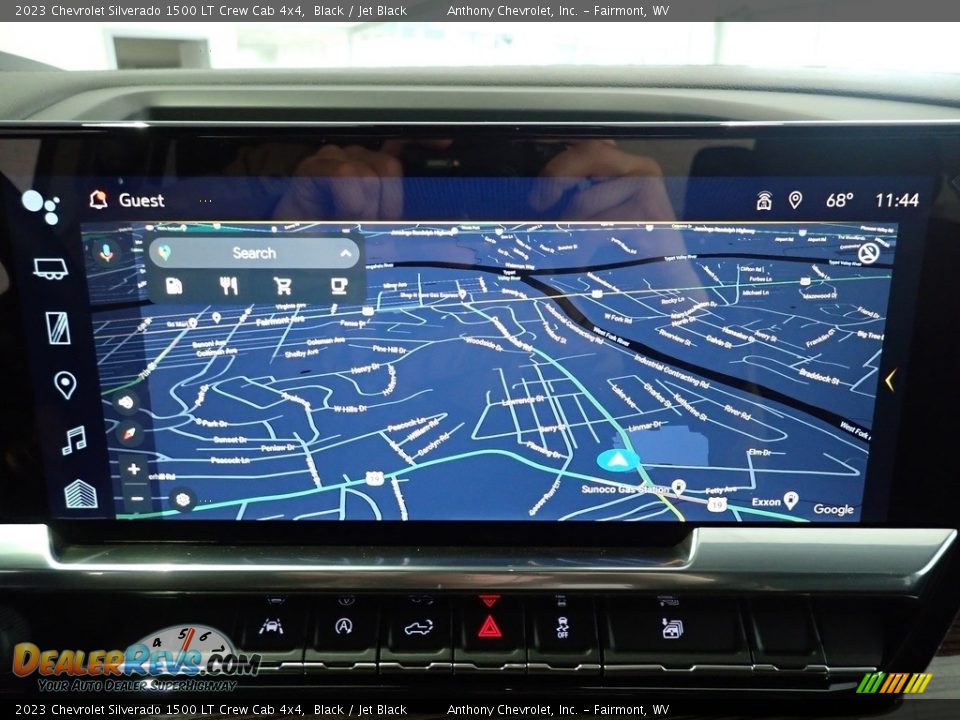 2023 Chevrolet Silverado 1500 LT Crew Cab 4x4 Black / Jet Black Photo #18