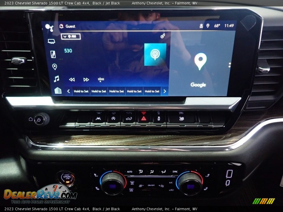 2023 Chevrolet Silverado 1500 LT Crew Cab 4x4 Black / Jet Black Photo #20