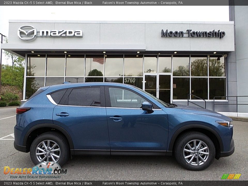 2023 Mazda CX-5 S Select AWD Eternal Blue Mica / Black Photo #1