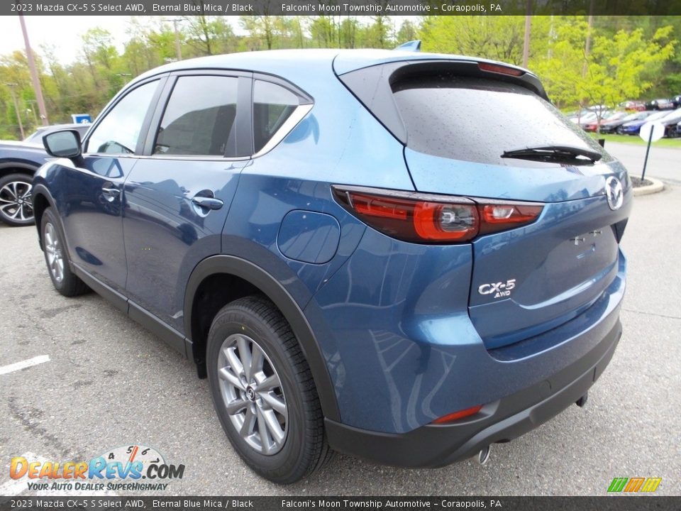 2023 Mazda CX-5 S Select AWD Eternal Blue Mica / Black Photo #5