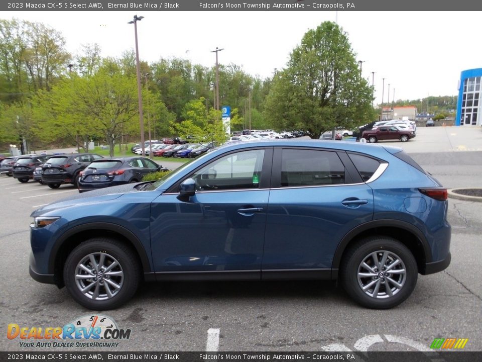 2023 Mazda CX-5 S Select AWD Eternal Blue Mica / Black Photo #6