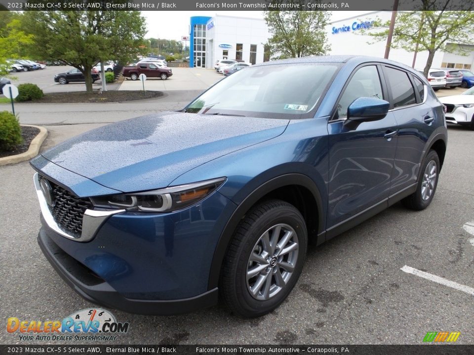 2023 Mazda CX-5 S Select AWD Eternal Blue Mica / Black Photo #7