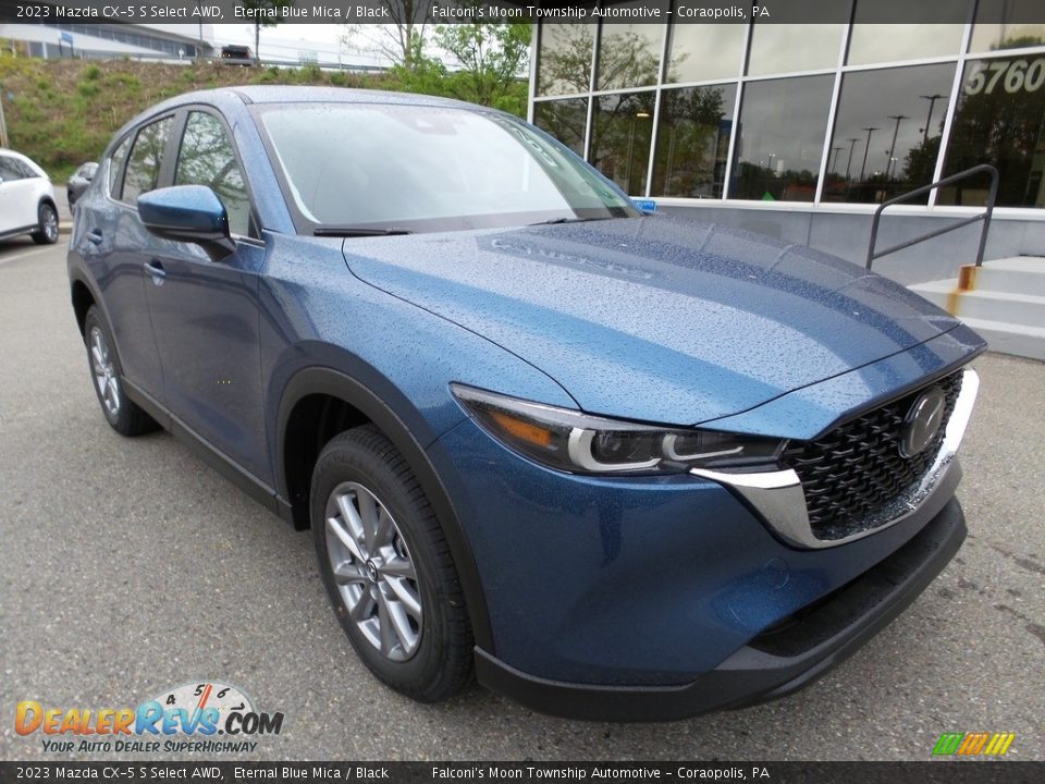 2023 Mazda CX-5 S Select AWD Eternal Blue Mica / Black Photo #9