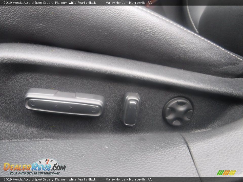 2019 Honda Accord Sport Sedan Platinum White Pearl / Black Photo #13