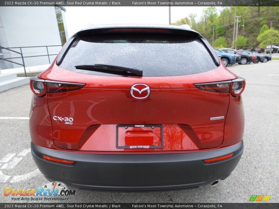 2023 Mazda CX-30 Premium AWD Soul Red Crystal Metallic / Black Photo #3