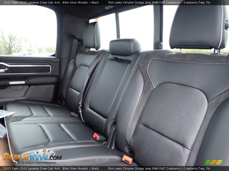 2023 Ram 1500 Laramie Crew Cab 4x4 Billet Silver Metallic / Black Photo #13