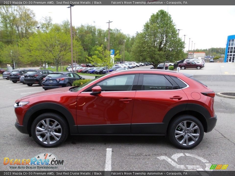 Soul Red Crystal Metallic 2023 Mazda CX-30 Premium AWD Photo #6