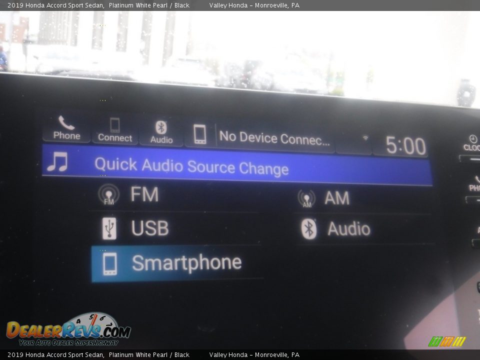 2019 Honda Accord Sport Sedan Platinum White Pearl / Black Photo #21
