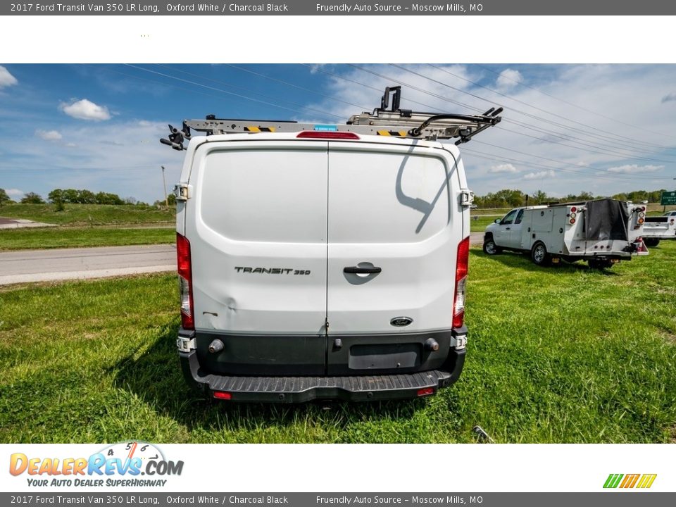 2017 Ford Transit Van 350 LR Long Oxford White / Charcoal Black Photo #5