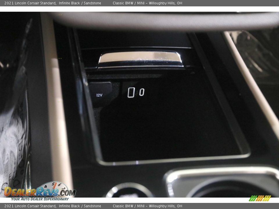 2021 Lincoln Corsair Standard Infinite Black / Sandstone Photo #16