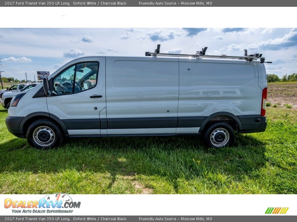 2017 Ford Transit Van 350 LR Long Oxford White / Charcoal Black Photo #7