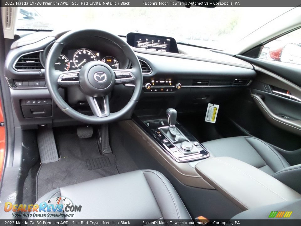 Black Interior - 2023 Mazda CX-30 Premium AWD Photo #13