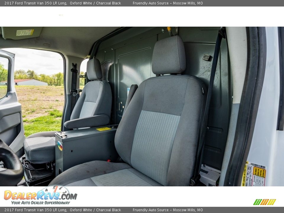 Front Seat of 2017 Ford Transit Van 350 LR Long Photo #17