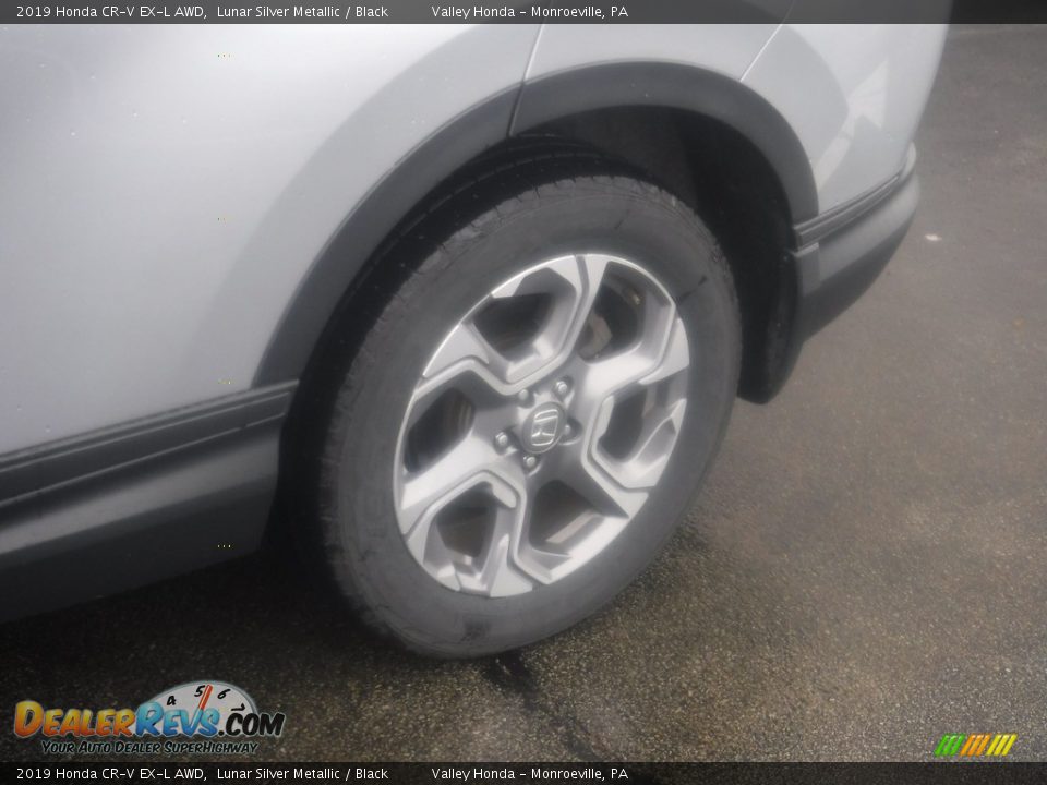 2019 Honda CR-V EX-L AWD Lunar Silver Metallic / Black Photo #3