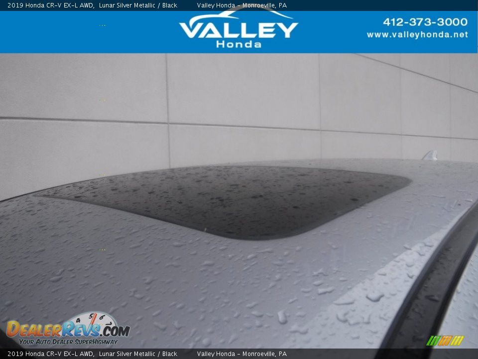 2019 Honda CR-V EX-L AWD Lunar Silver Metallic / Black Photo #4