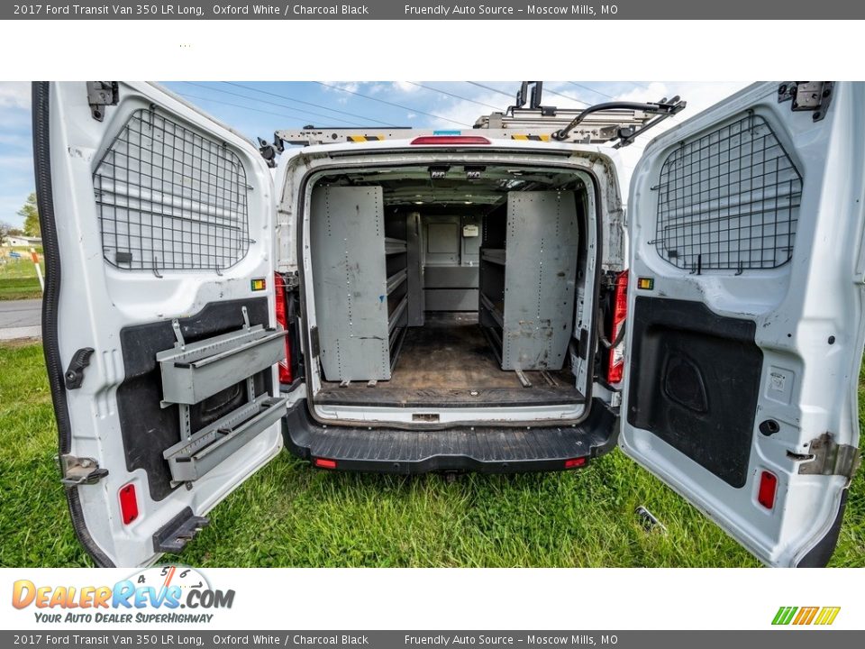 2017 Ford Transit Van 350 LR Long Oxford White / Charcoal Black Photo #20