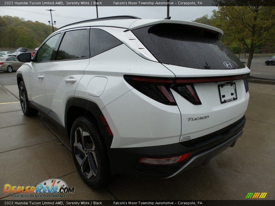 2023 Hyundai Tucson Limited AWD Serenity White / Black Photo #5