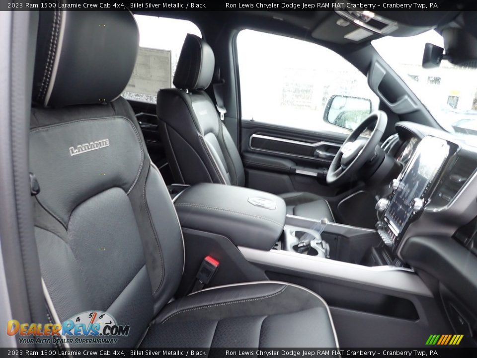 Front Seat of 2023 Ram 1500 Laramie Crew Cab 4x4 Photo #10