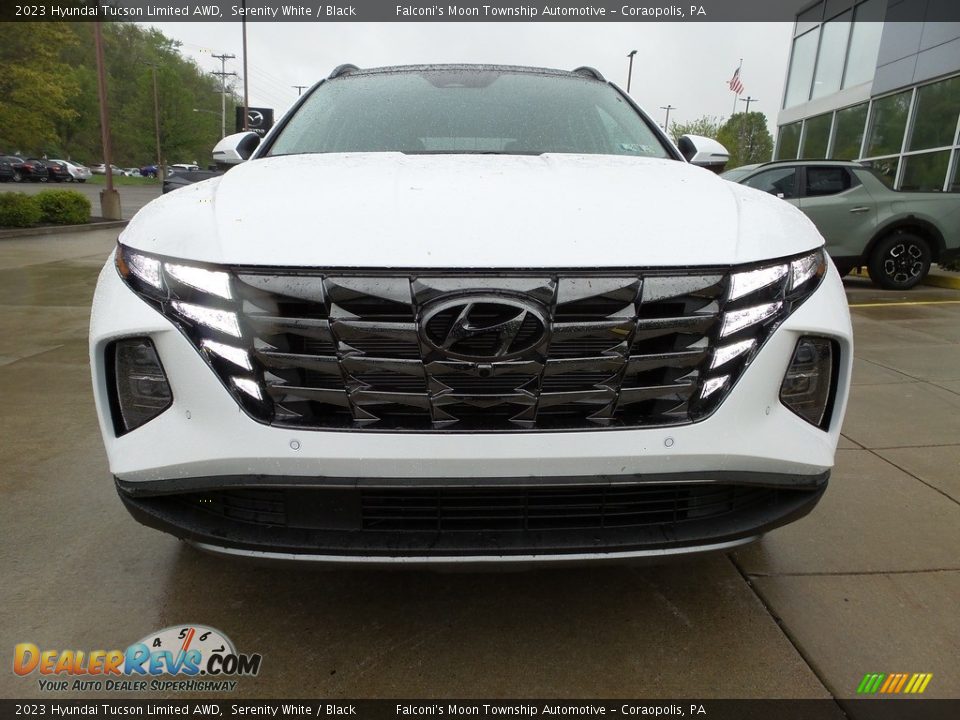 2023 Hyundai Tucson Limited AWD Serenity White / Black Photo #8
