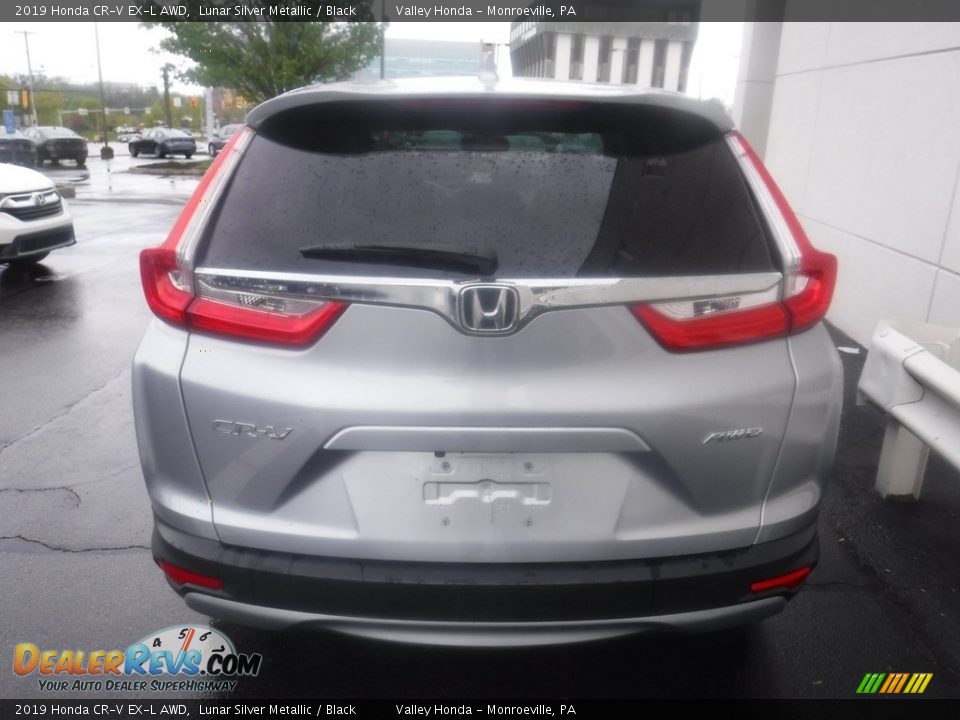 2019 Honda CR-V EX-L AWD Lunar Silver Metallic / Black Photo #8
