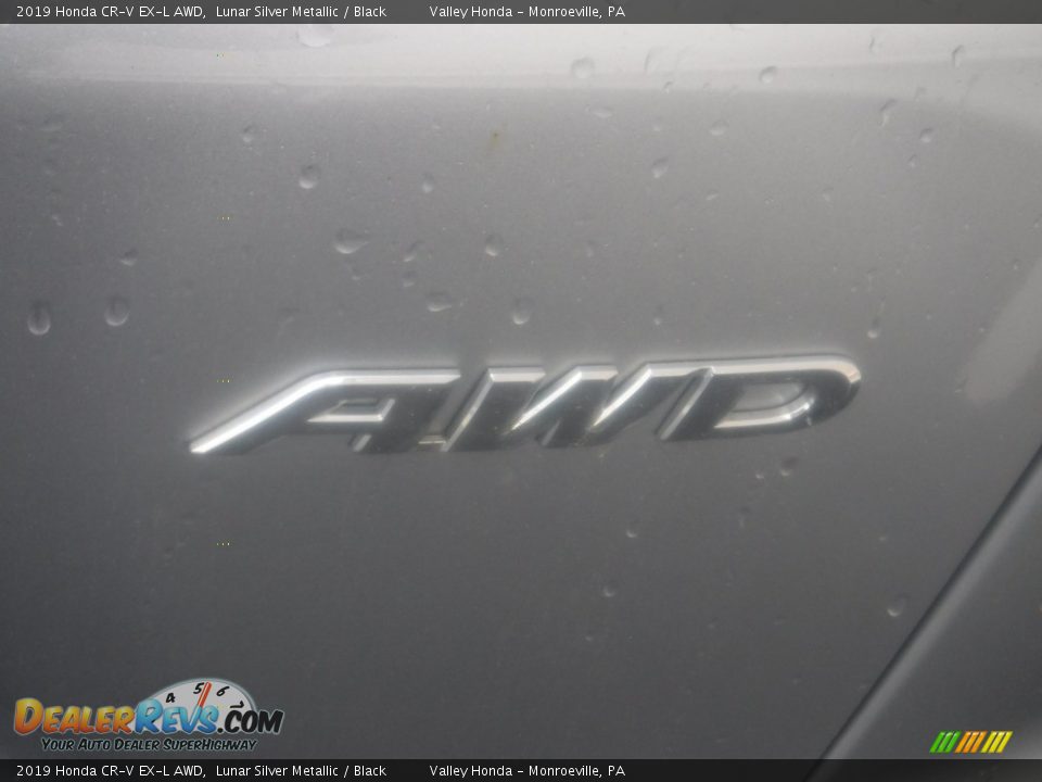 2019 Honda CR-V EX-L AWD Lunar Silver Metallic / Black Photo #9