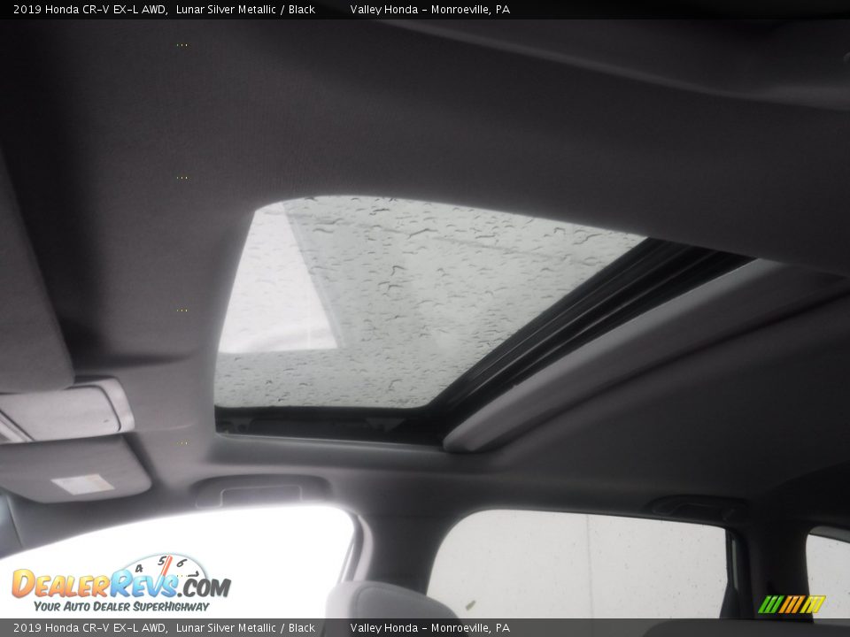 2019 Honda CR-V EX-L AWD Lunar Silver Metallic / Black Photo #11