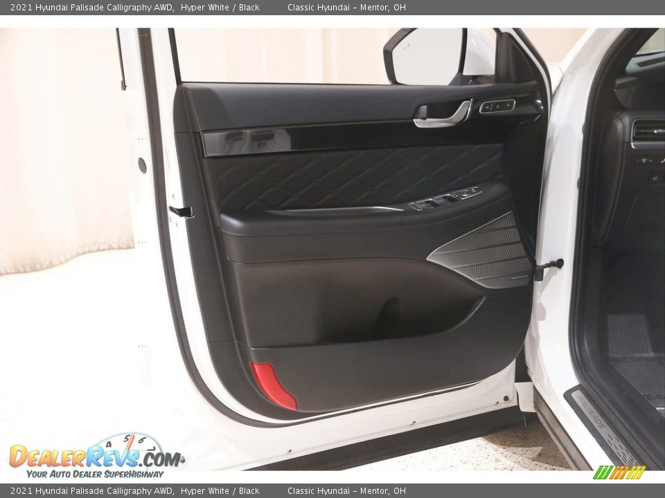 2021 Hyundai Palisade Calligraphy AWD Hyper White / Black Photo #4