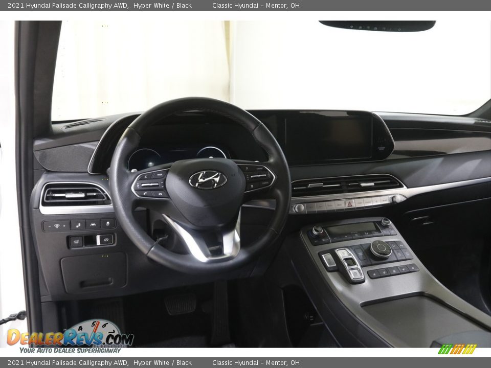 2021 Hyundai Palisade Calligraphy AWD Hyper White / Black Photo #6
