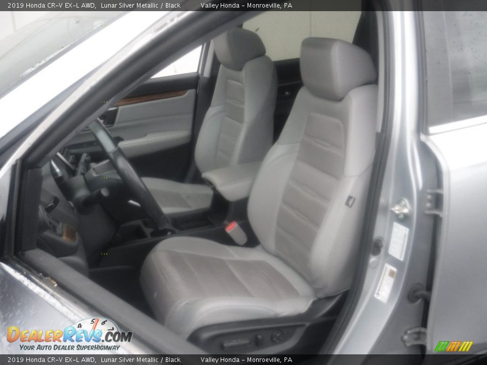 2019 Honda CR-V EX-L AWD Lunar Silver Metallic / Black Photo #17