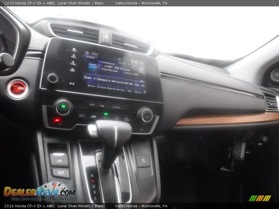 2019 Honda CR-V EX-L AWD Lunar Silver Metallic / Black Photo #18