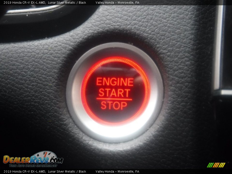 2019 Honda CR-V EX-L AWD Lunar Silver Metallic / Black Photo #19