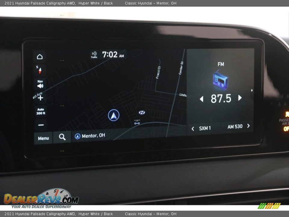 2021 Hyundai Palisade Calligraphy AWD Hyper White / Black Photo #10