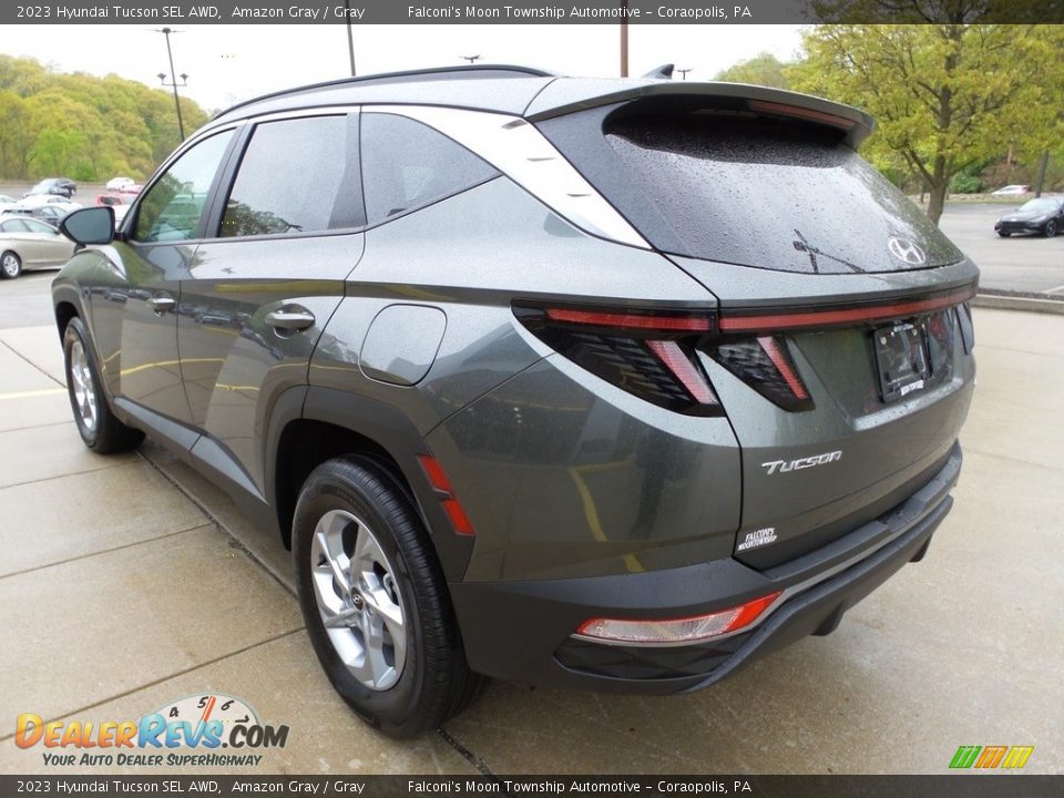 2023 Hyundai Tucson SEL AWD Amazon Gray / Gray Photo #5