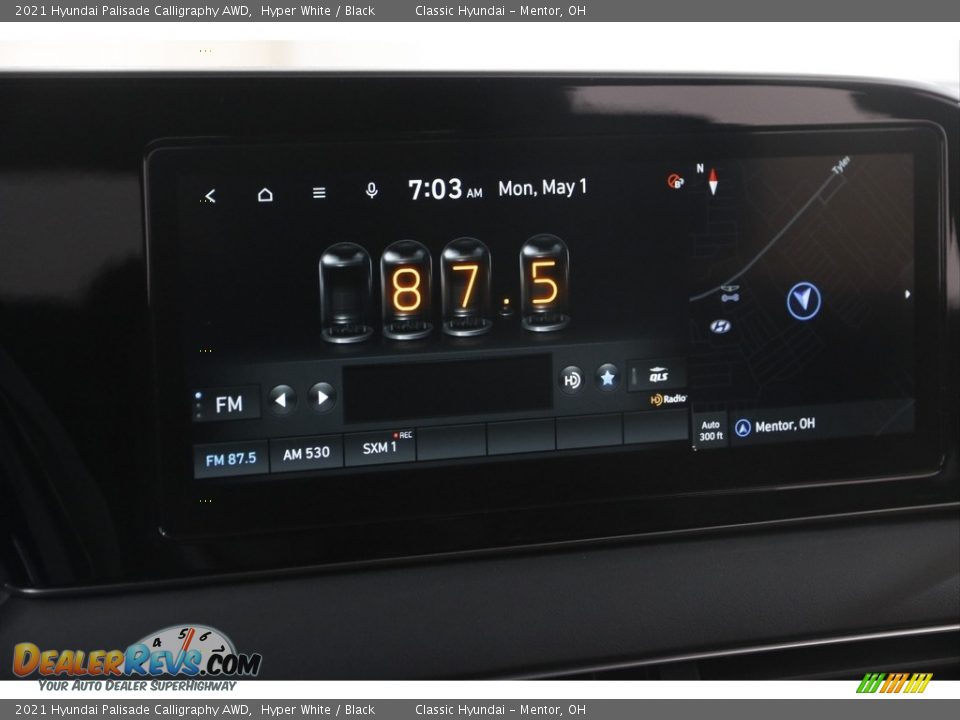 2021 Hyundai Palisade Calligraphy AWD Hyper White / Black Photo #11