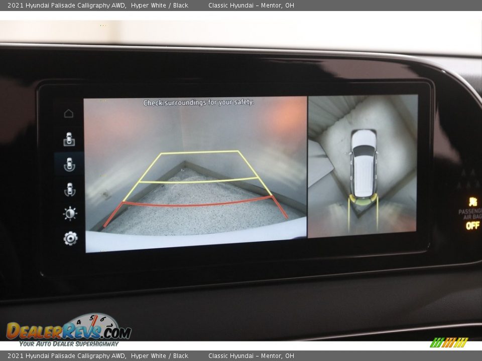2021 Hyundai Palisade Calligraphy AWD Hyper White / Black Photo #13