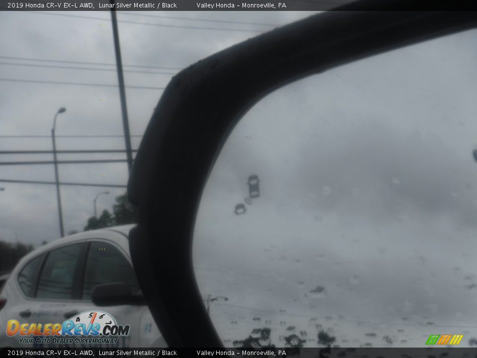 2019 Honda CR-V EX-L AWD Lunar Silver Metallic / Black Photo #24