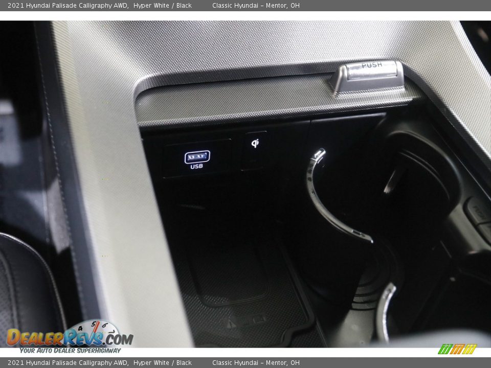 2021 Hyundai Palisade Calligraphy AWD Hyper White / Black Photo #17