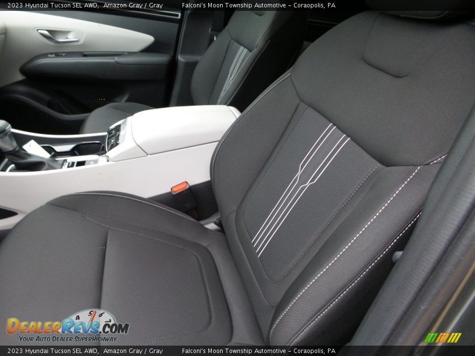 2023 Hyundai Tucson SEL AWD Amazon Gray / Gray Photo #11