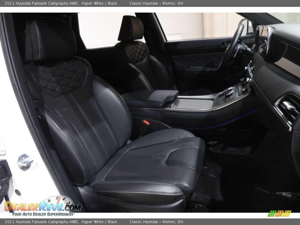 2021 Hyundai Palisade Calligraphy AWD Hyper White / Black Photo #18