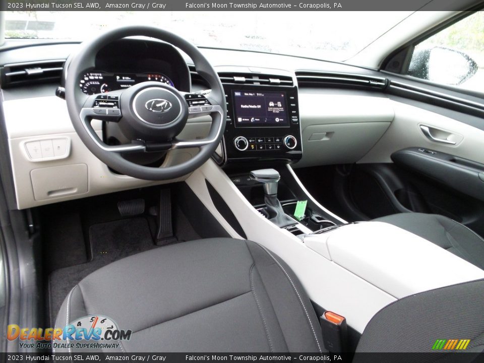2023 Hyundai Tucson SEL AWD Amazon Gray / Gray Photo #13