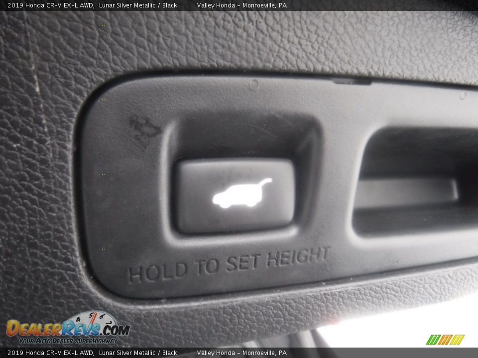 2019 Honda CR-V EX-L AWD Lunar Silver Metallic / Black Photo #30