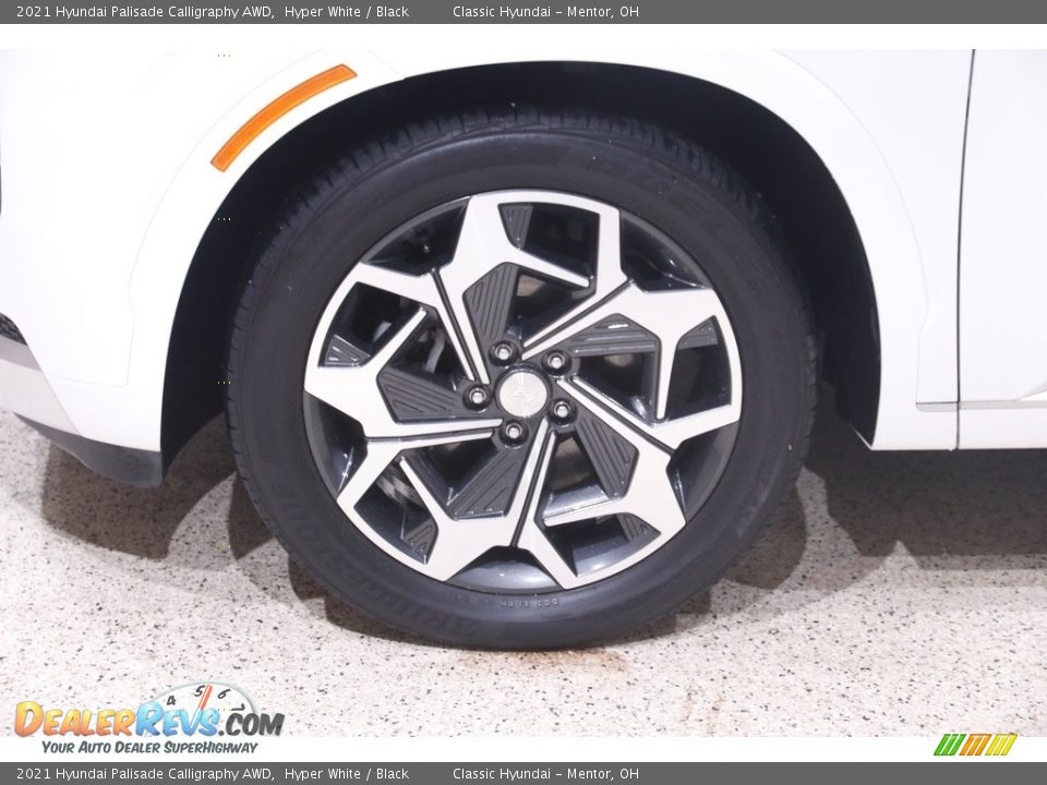 2021 Hyundai Palisade Calligraphy AWD Hyper White / Black Photo #24