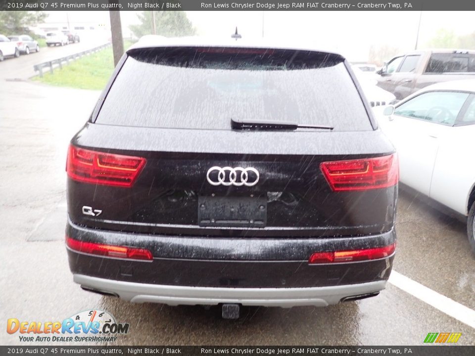 2019 Audi Q7 45 Premium Plus quattro Night Black / Black Photo #3