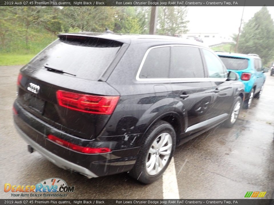 2019 Audi Q7 45 Premium Plus quattro Night Black / Black Photo #4