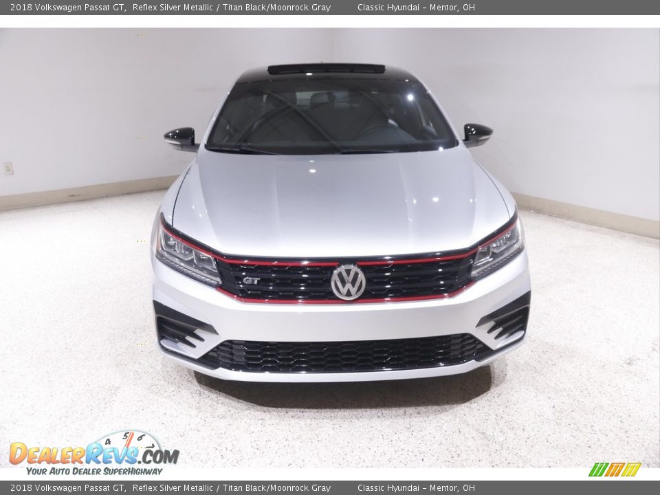 2018 Volkswagen Passat GT Reflex Silver Metallic / Titan Black/Moonrock Gray Photo #2