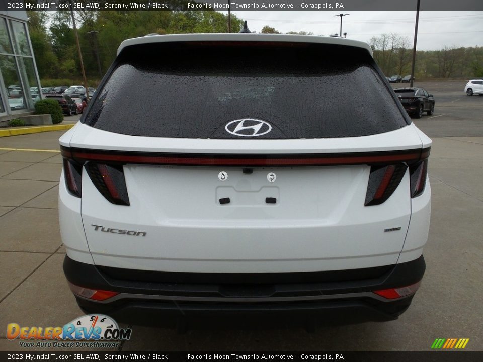 2023 Hyundai Tucson SEL AWD Serenity White / Black Photo #3