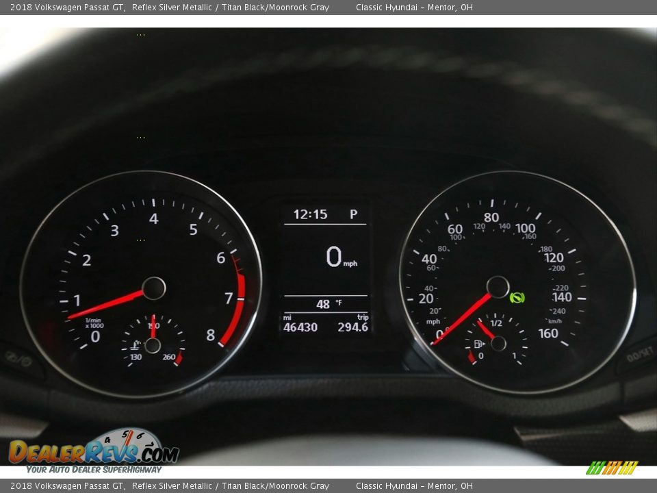 2018 Volkswagen Passat GT Gauges Photo #7