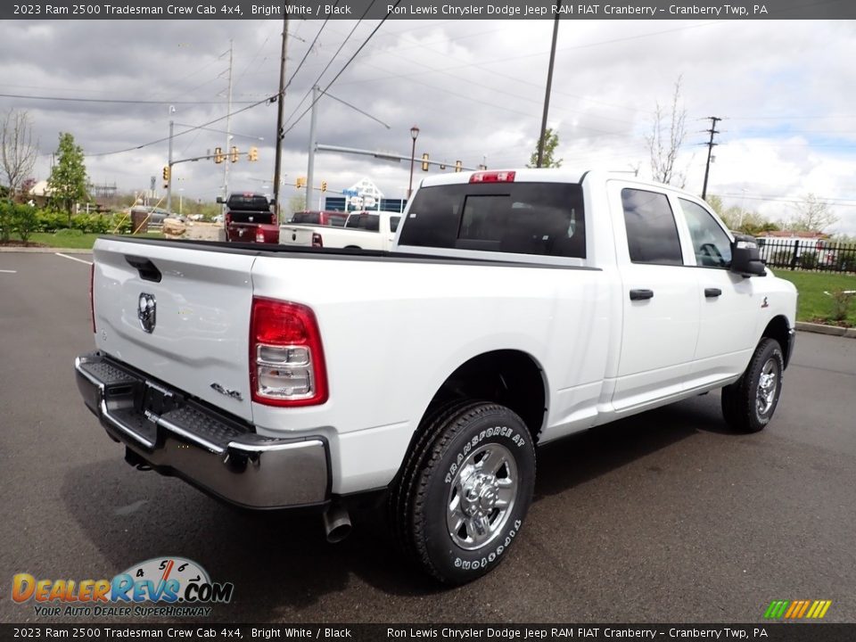 2023 Ram 2500 Tradesman Crew Cab 4x4 Bright White / Black Photo #5